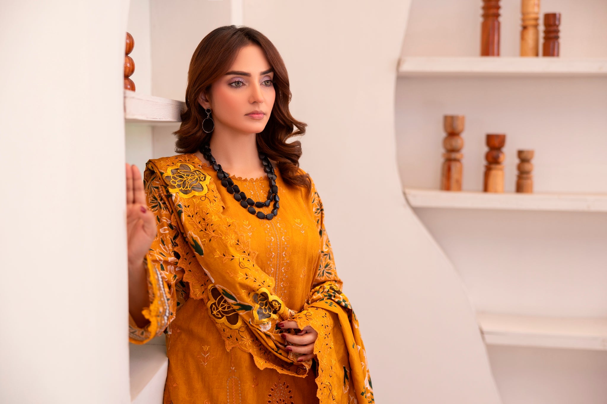 LZ0028 khadar suit Royal Embroidery Collection | 3-PCS | Unstitched