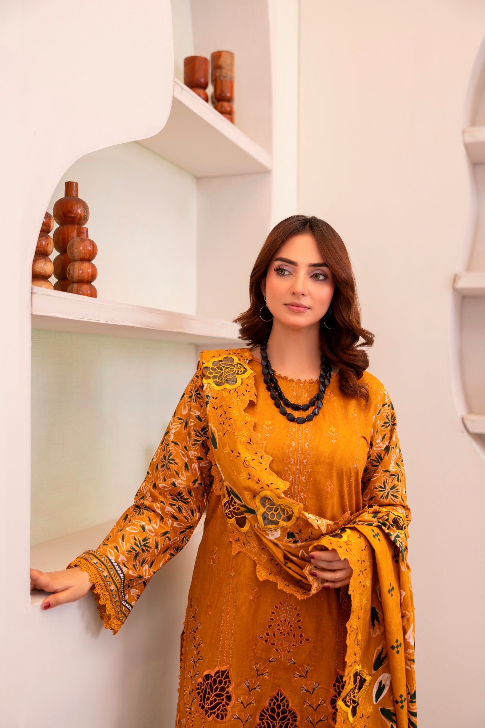 LZ0028 khadar suit Royal Embroidery Collection | 3-PCS | Unstitched