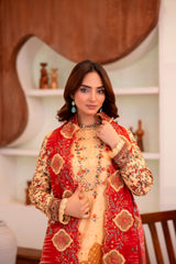 LZ0030 khadar suit Royal Embroidery Collection | 3-PCS | Unstitched