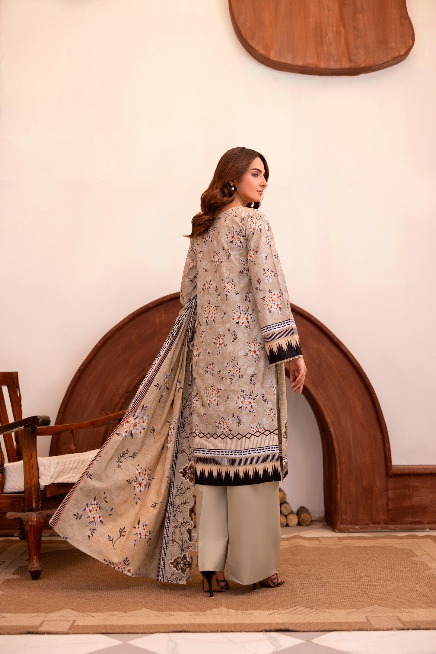 LZ0031 khadar suit Royal Embroidery Collection | 3-PCS | Unstitched