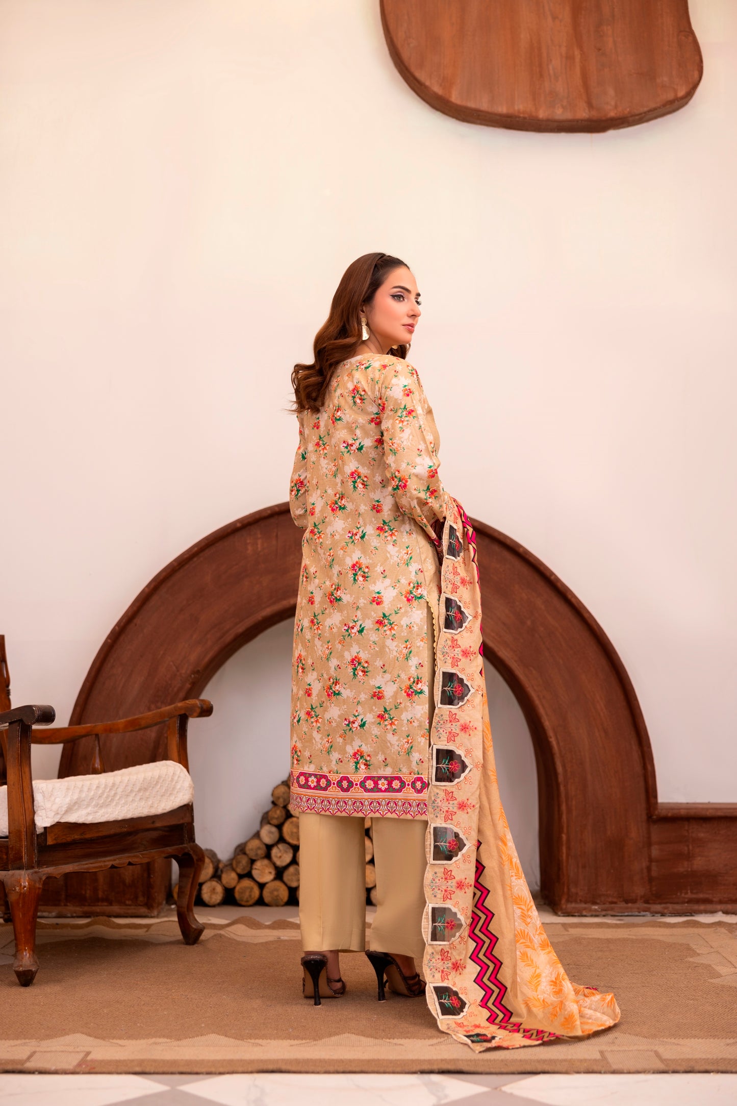 LZ0032 khadar suit Royal Embroidery Collection | 3-PCS | Unstitched