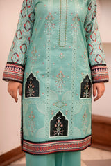 LZ0033 khadar suit Royal Embroidery Collection | 3-PCS | Unstitched