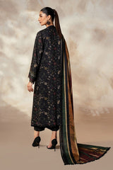 LZ0191-SUMMER 3PC Lawn Embroidered Shirt With Organza Embroidered Dupatta