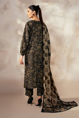 LZ0089 Digital Print Linen Allover 3 Piece Unstitched