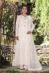 Bareeze Embroidered Summer 3 Piece lawn dress with embroidered chiffon dupatta LZ2001