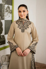 LZ0092 Digital Print Linen Allover 3 Piece Unstitched