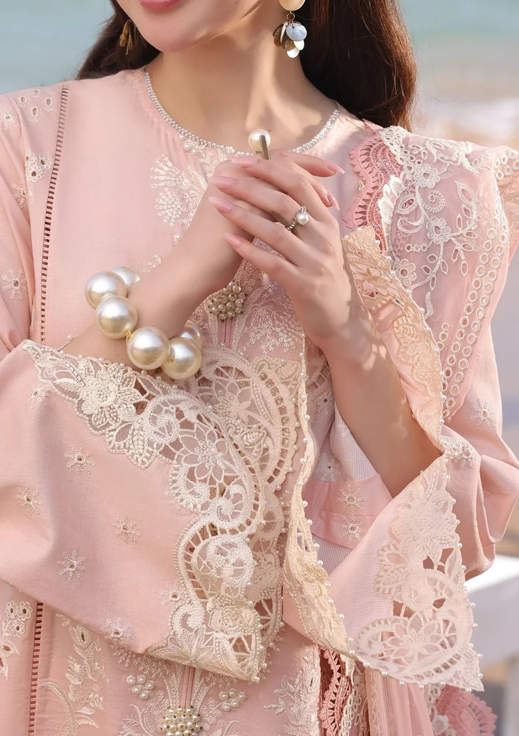 Imrozia Serene Hania Luxury Lawn 3Pc Suit QN104