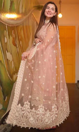 Faiza Saqlain - 3PC Embroidered Lawn Suit UNSTITCH LZ979