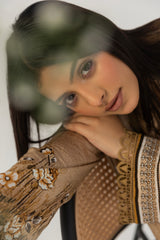 LZ009 Staple Bana Dora Emb Collection | 3-PCS | Unstitched