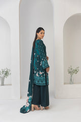 LZ0010 Staple Bana Dora Emb Collection | 3-PCS | Unstitched