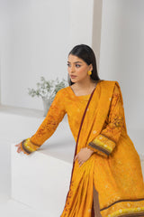 LZ0011 Staple Bana Dora Emb Collection | 3-PCS | Unstitched