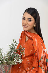 LZ0013 Staple Bana Dora Emb Collection | 3-PCS | Unstitched