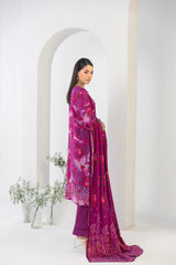 LZ0014 Staple Bana Dora Emb Collection | 3-PCS | Unstitched