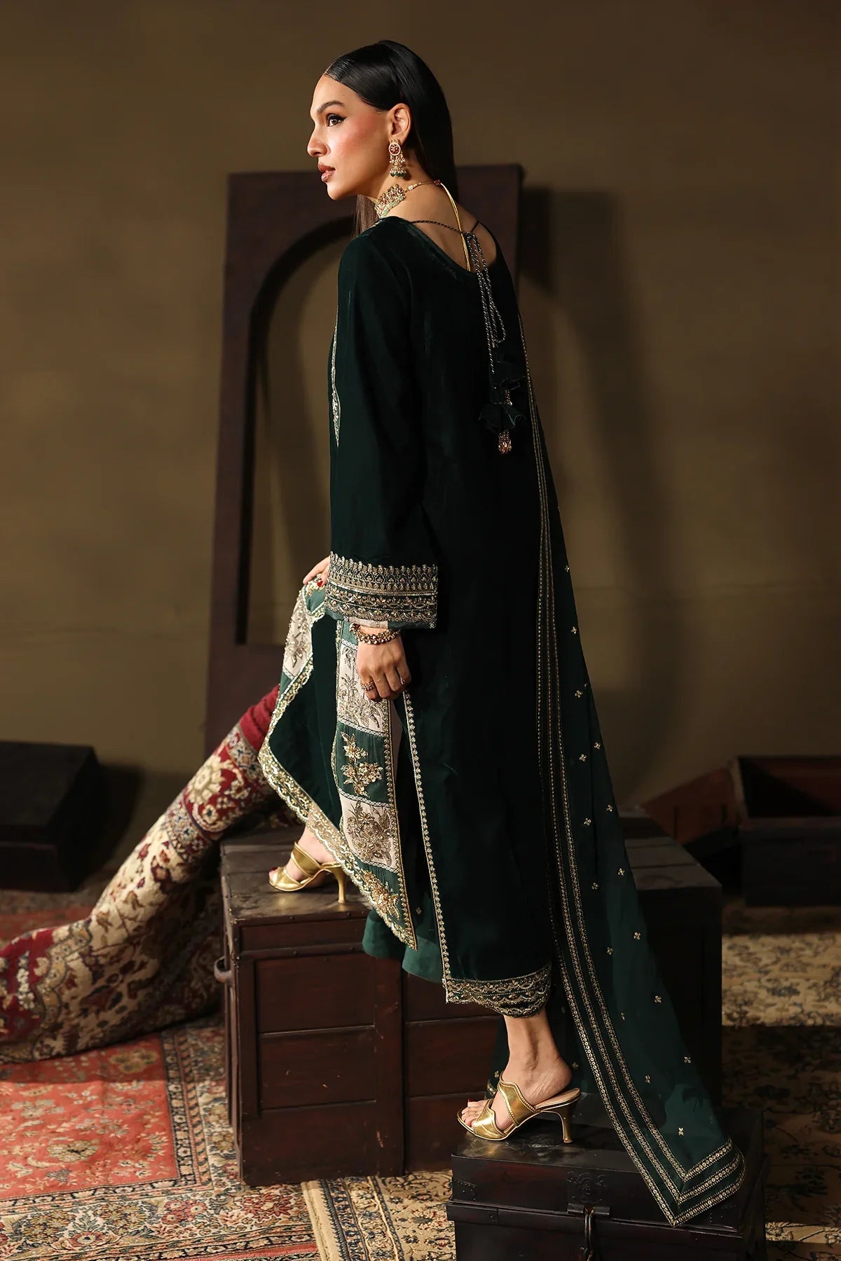 LZ1247 Unstitched Premium Velvet Vol.1 Launching