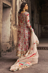 LZ0331-Shirt & Dupatta : CHIFFON Unstitch Replica
